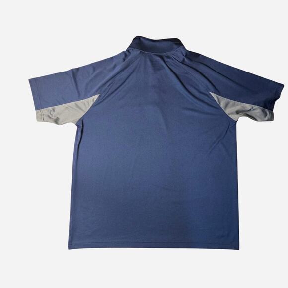 Navy and grey Seattle Seahawks polo shirt size XL - Picture 6 of 8